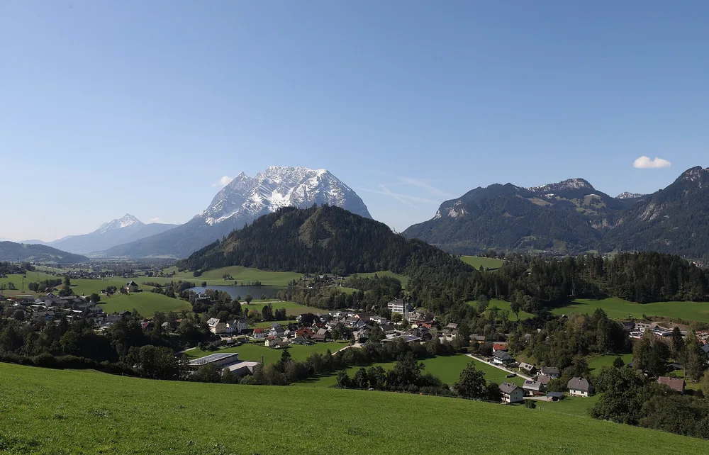View of Aigen im Ennstal