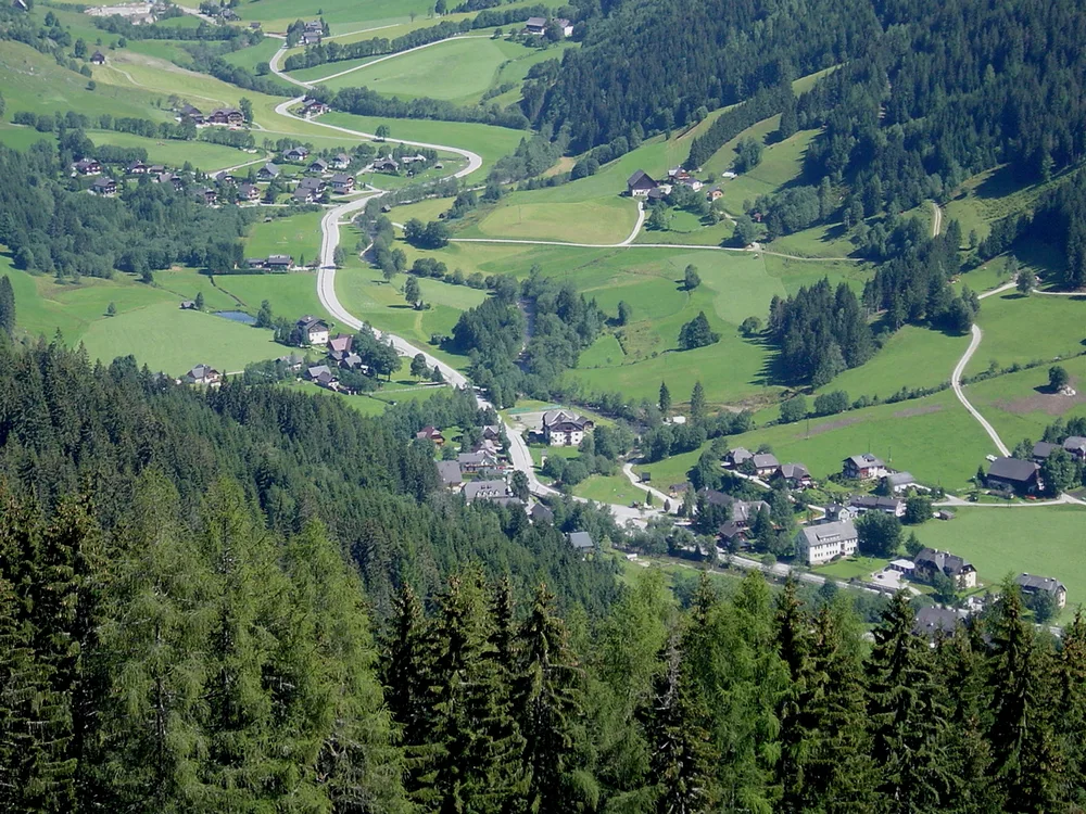 View of Donnersbachwald