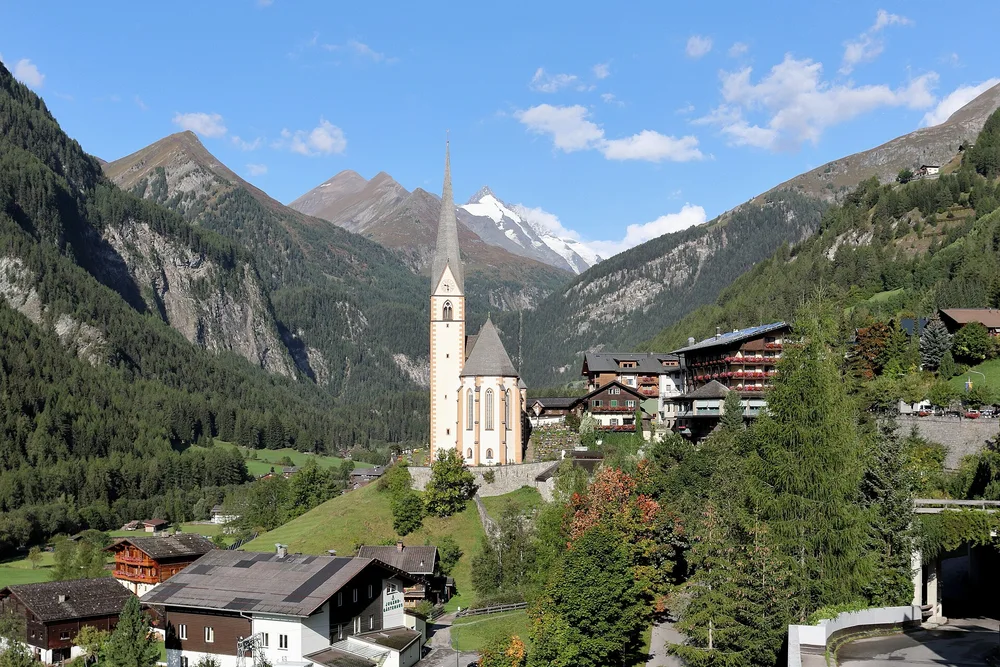 View of Heiligenblut