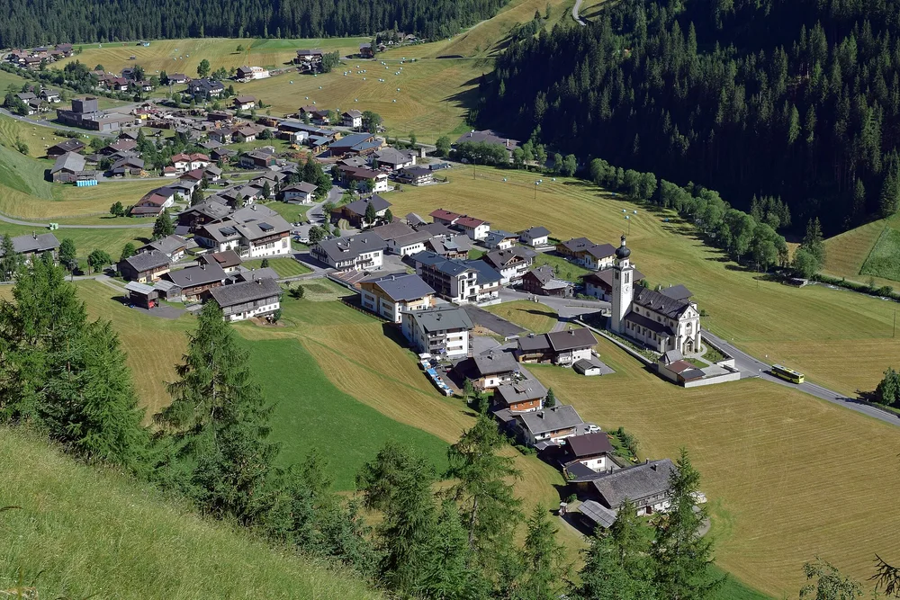 View of Innervillgraten