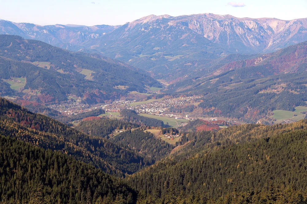 View of Mürzzuschlag