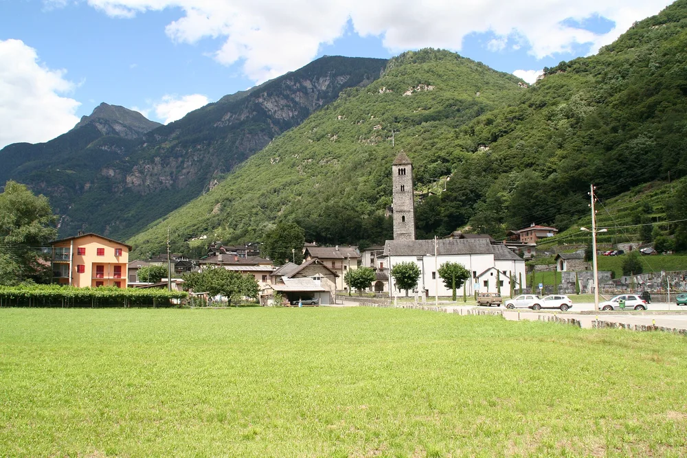 View of Malvaglia