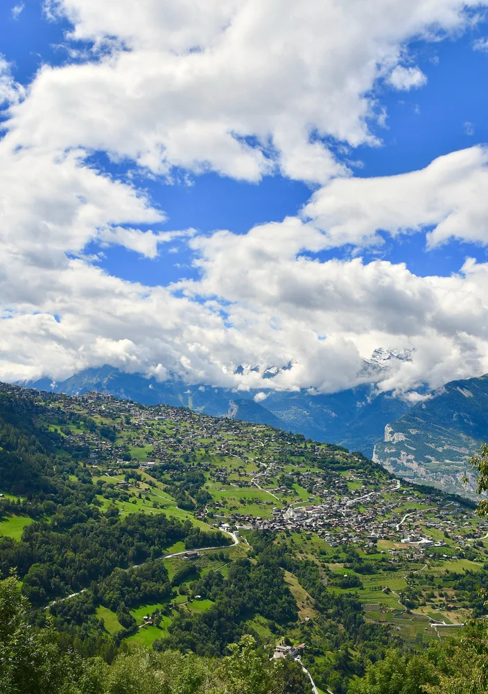 View of Nendaz