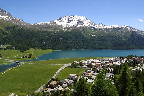 View of Silvaplana