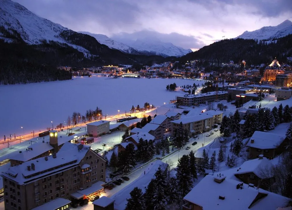 View of St. Moritz