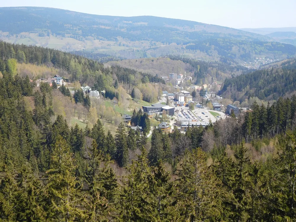 View of Janské Lázně