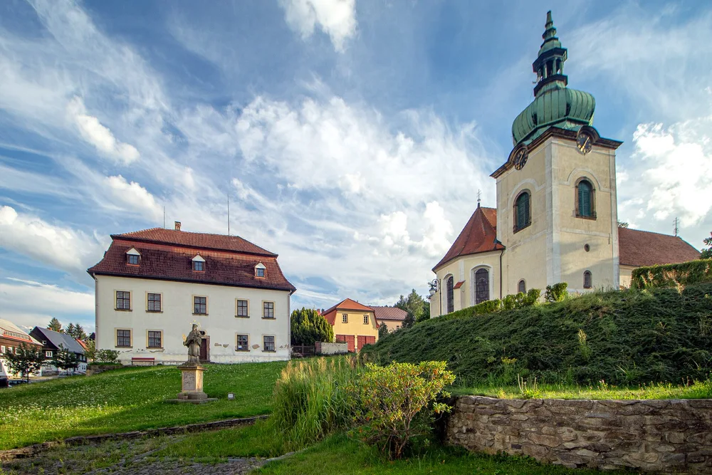 View of Jiřetín pod Jedlovou