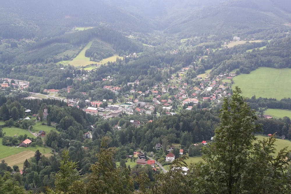 View of Ostravice