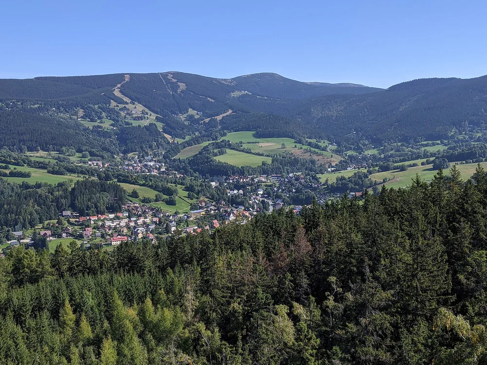 View of Rokytnice nad Jizerou