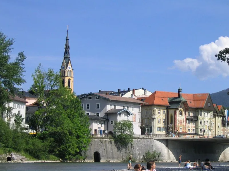 View of Bad Tölz