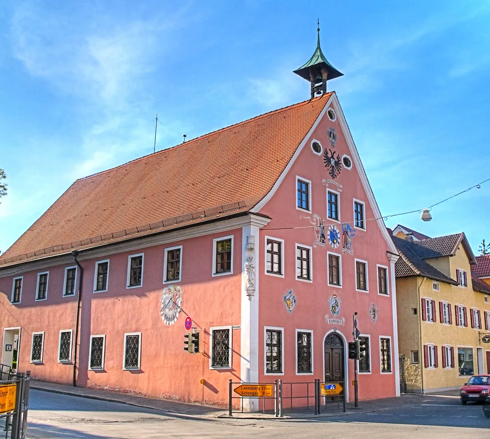 View of Dießen am Ammersee