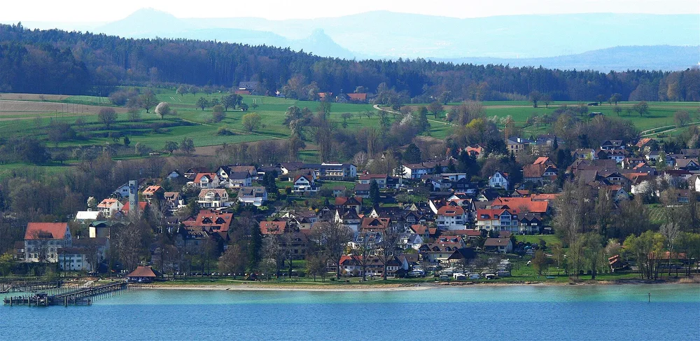 View of Gaienhofen