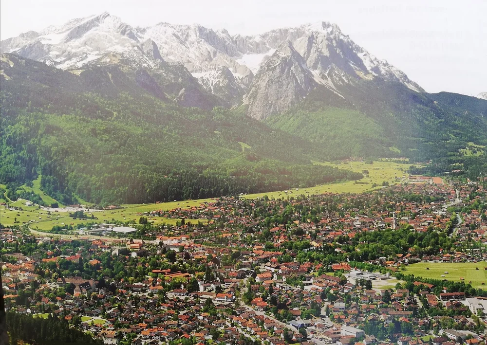 View of Garmisch-Partenkirchen