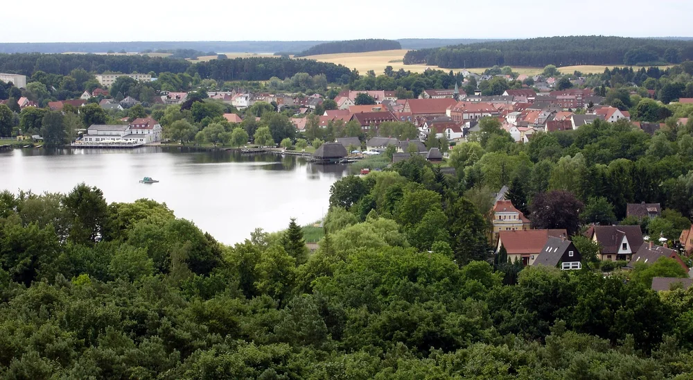 View of Krakow am See