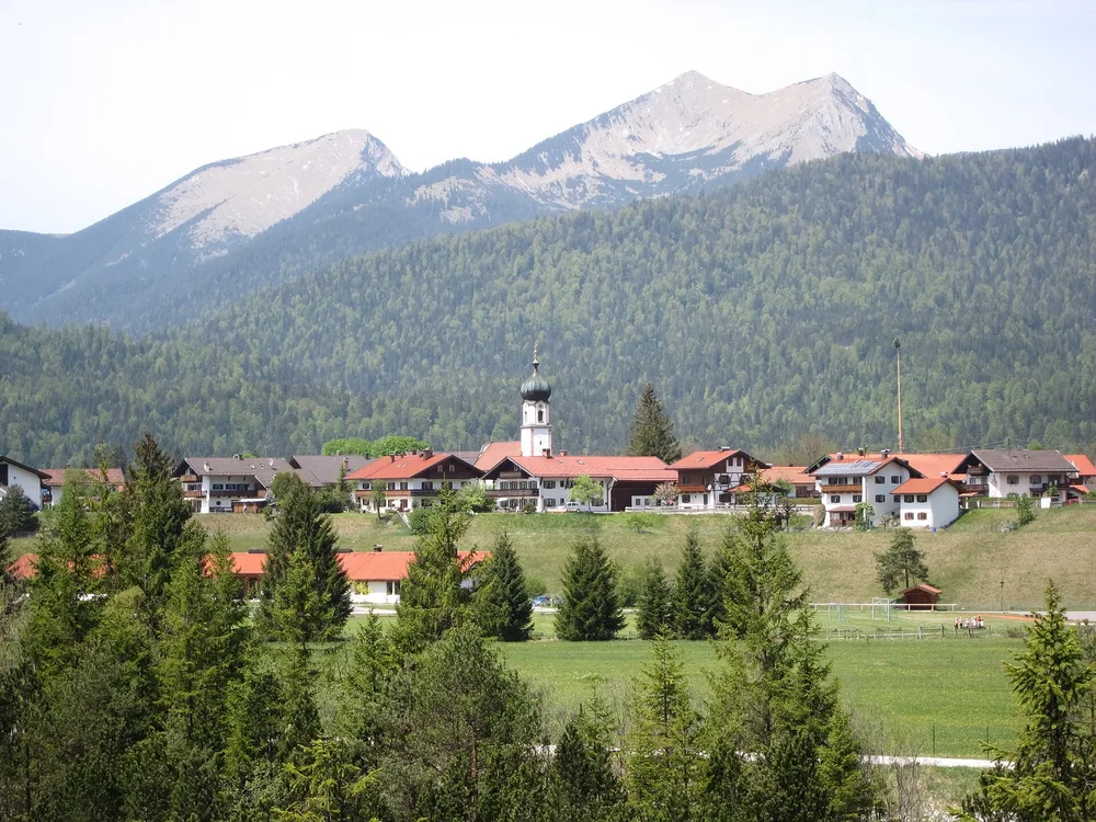 View of Krün