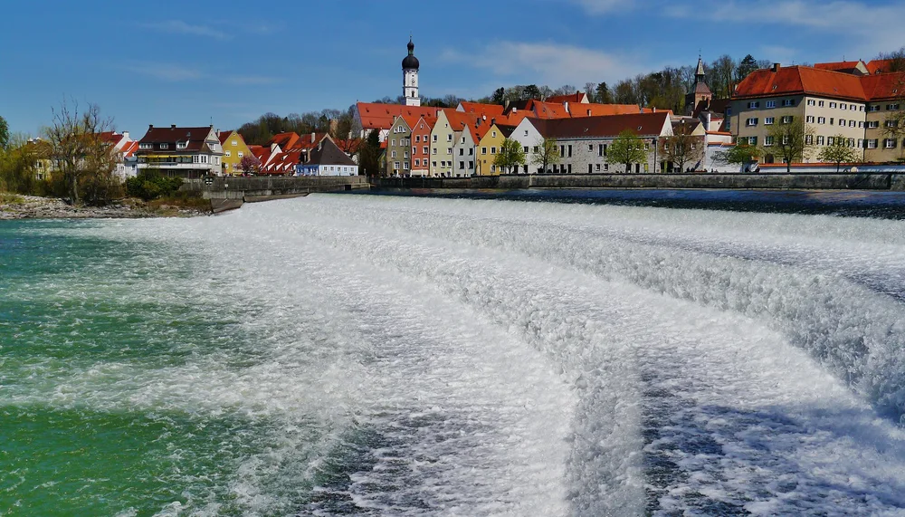 View of Landsberg am Lech