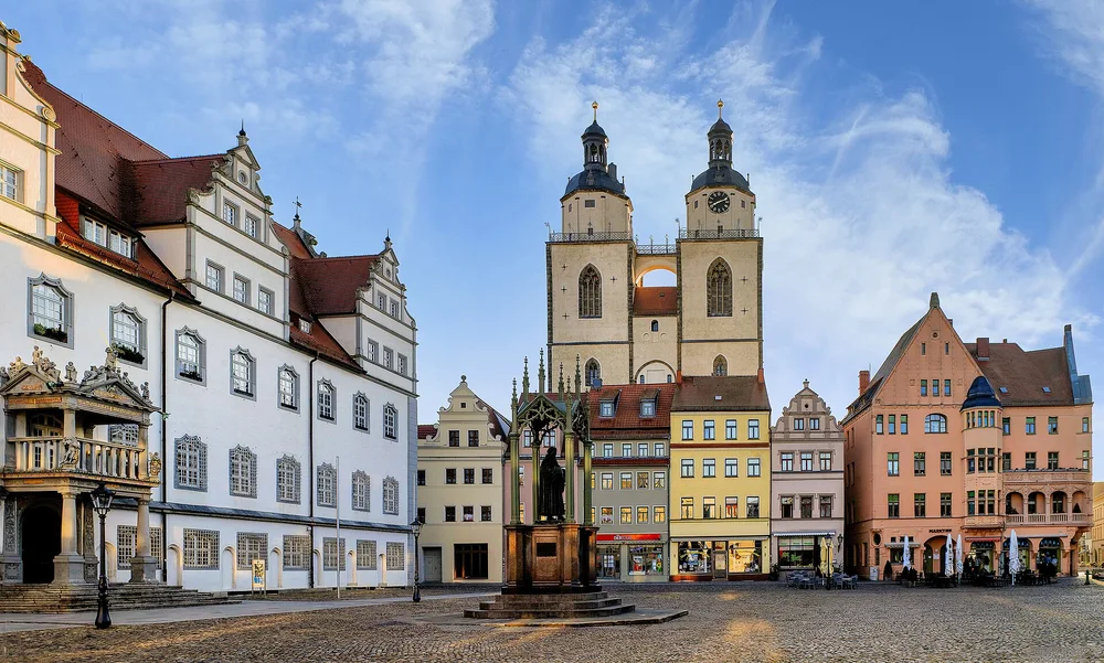 View of Lutherstadt Wittenberg