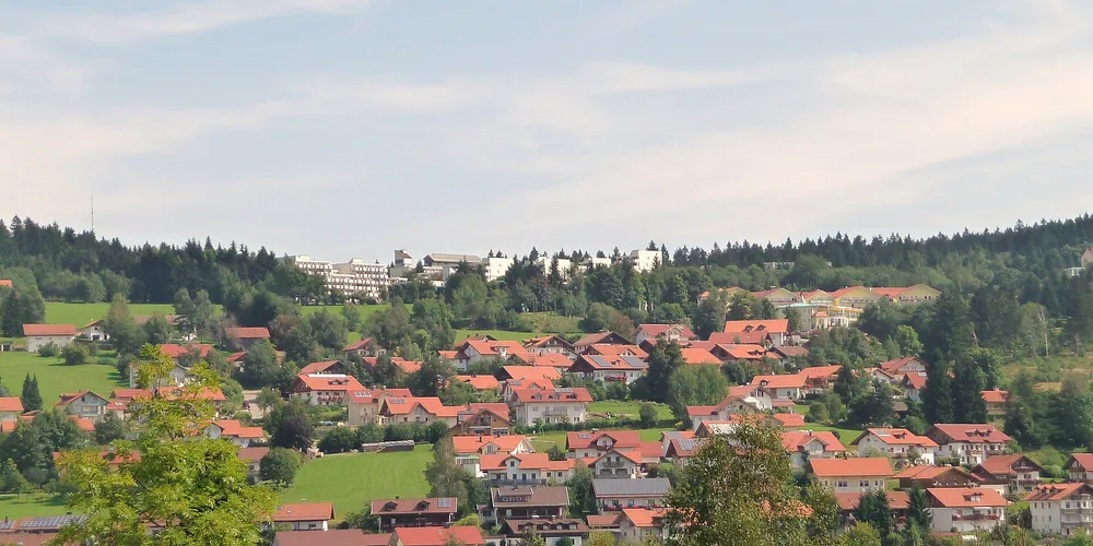 View of Sankt Englmar