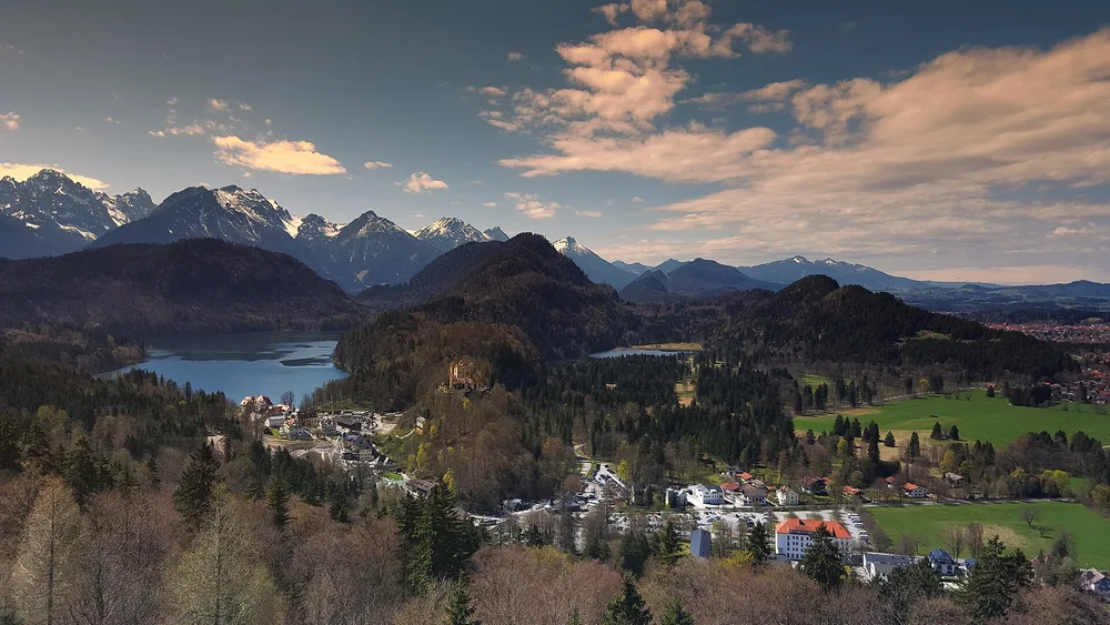 View of Schwangau