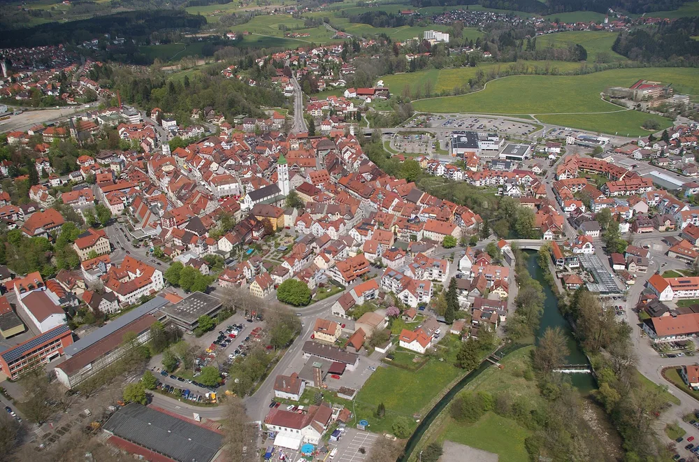 View of Wangen im Allgäu