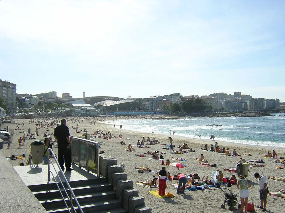 View of A Coruña