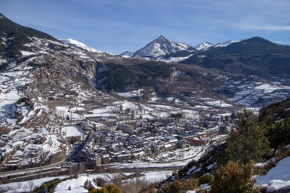 View of Benasque