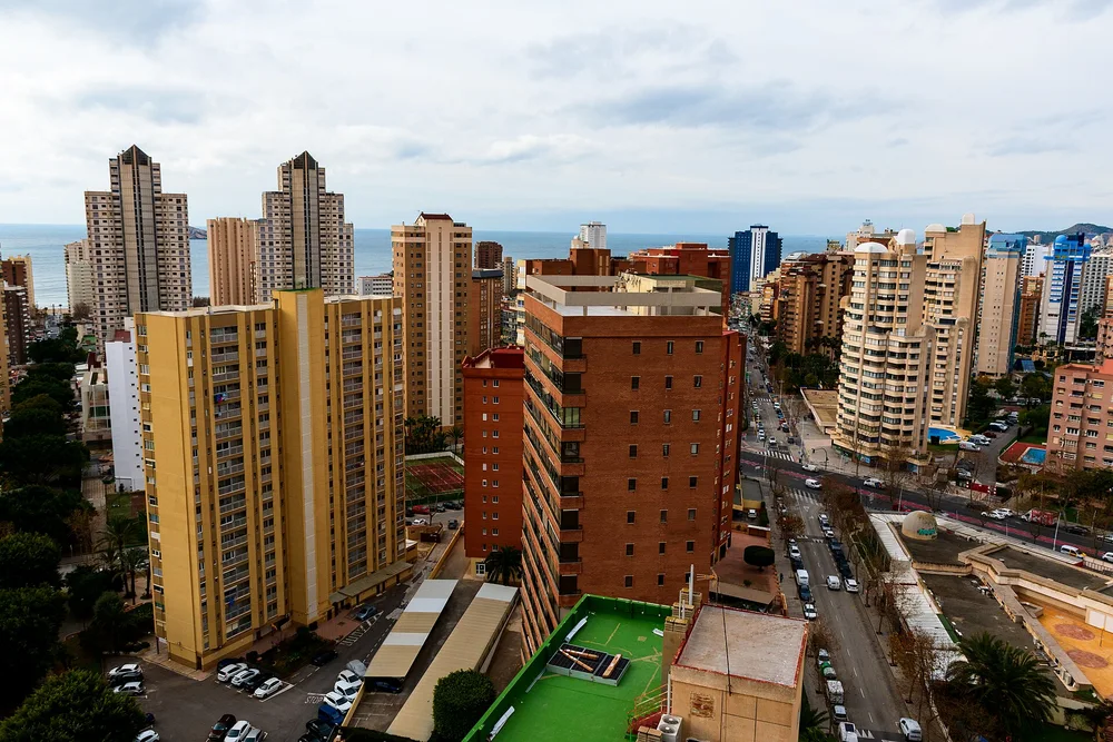 View of Benidorm