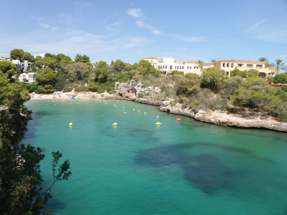 View of Cala Ferrera