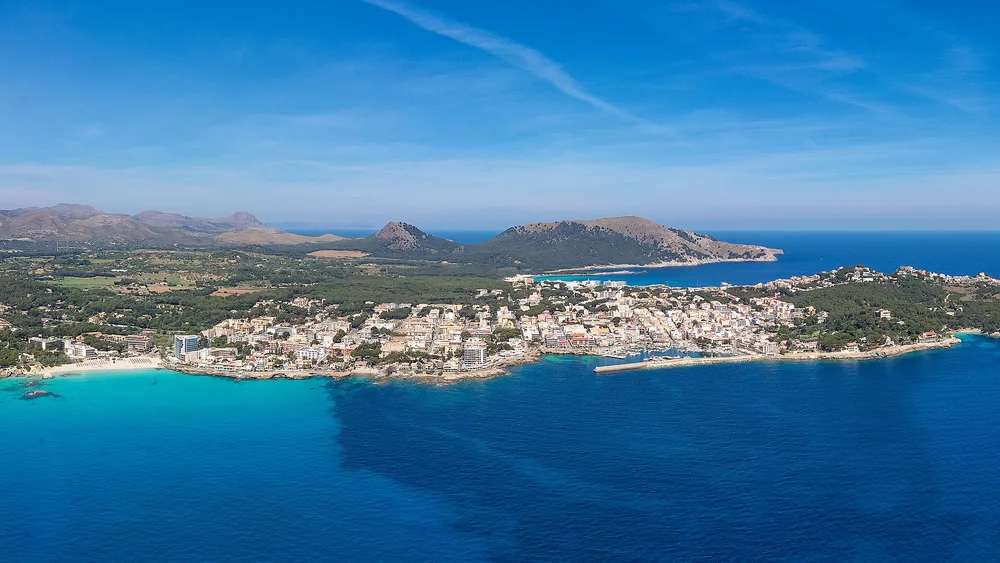View of Cala Ratjada