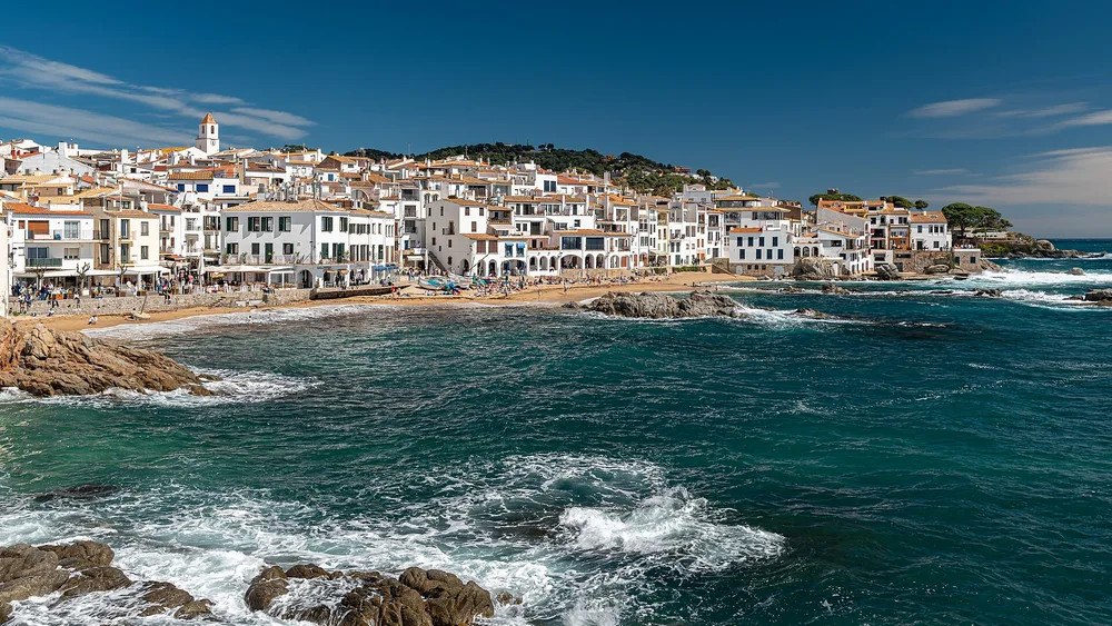 View of Calella de Palafrugell