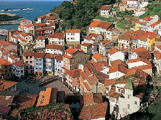View of Cudillero