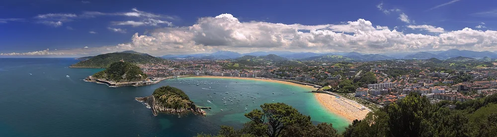 View of Donostia-San Sebastián