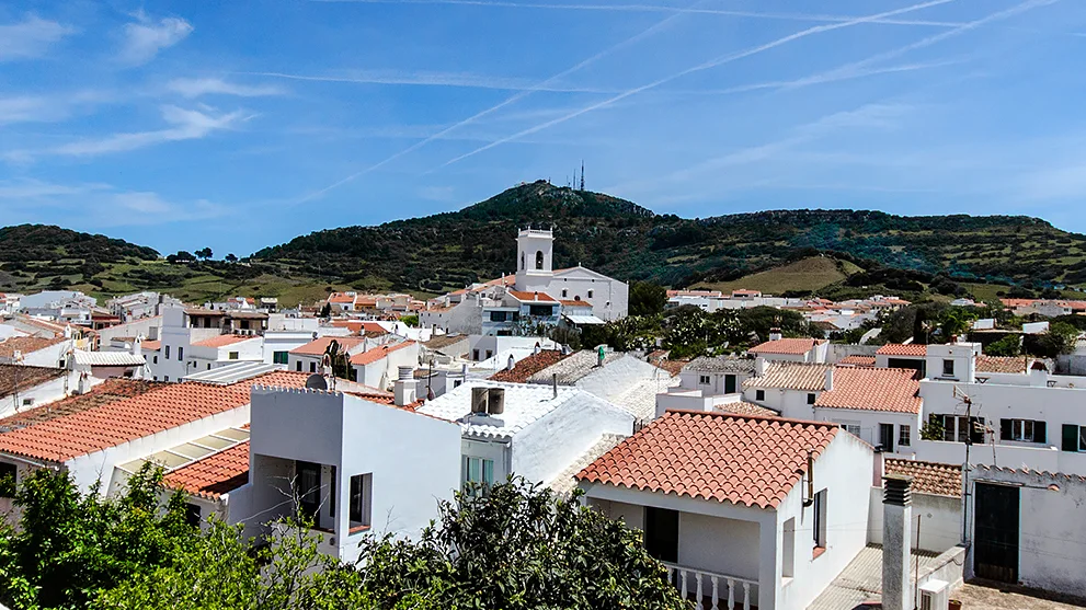 View of Es Mercadal