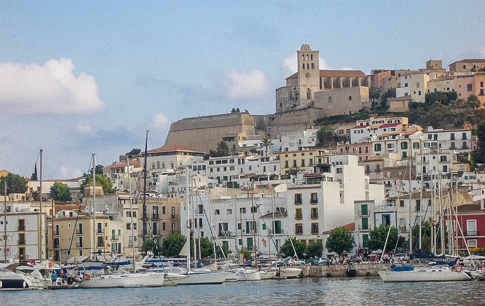 View of Ibiza Town