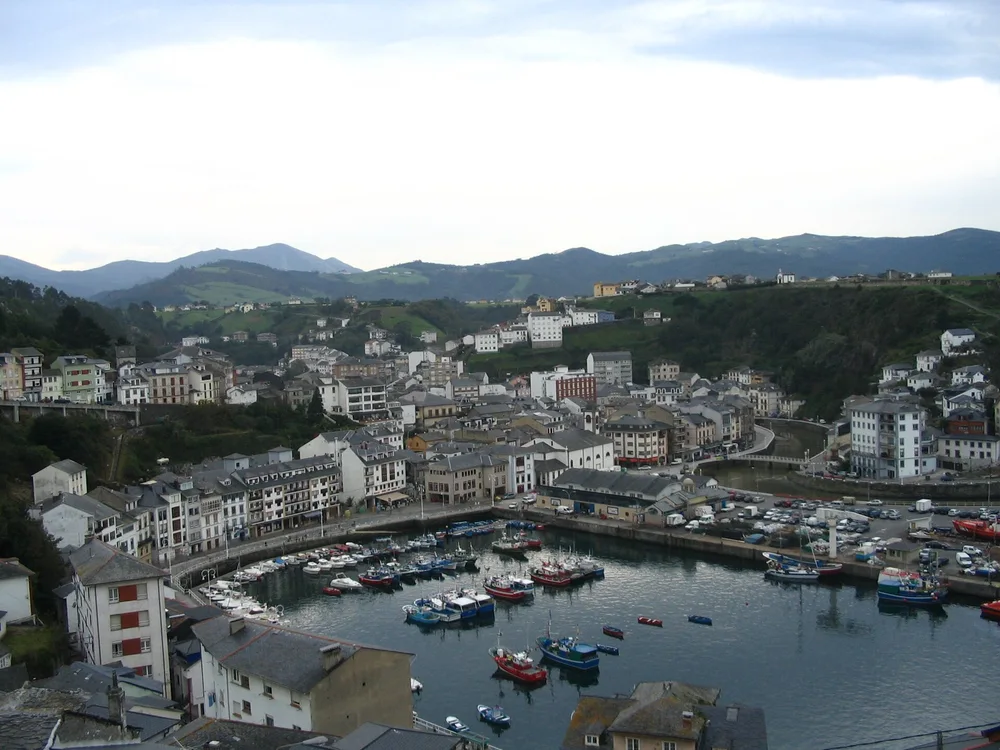 View of Luarca