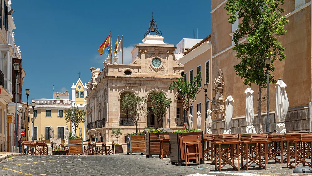 View of Mahón