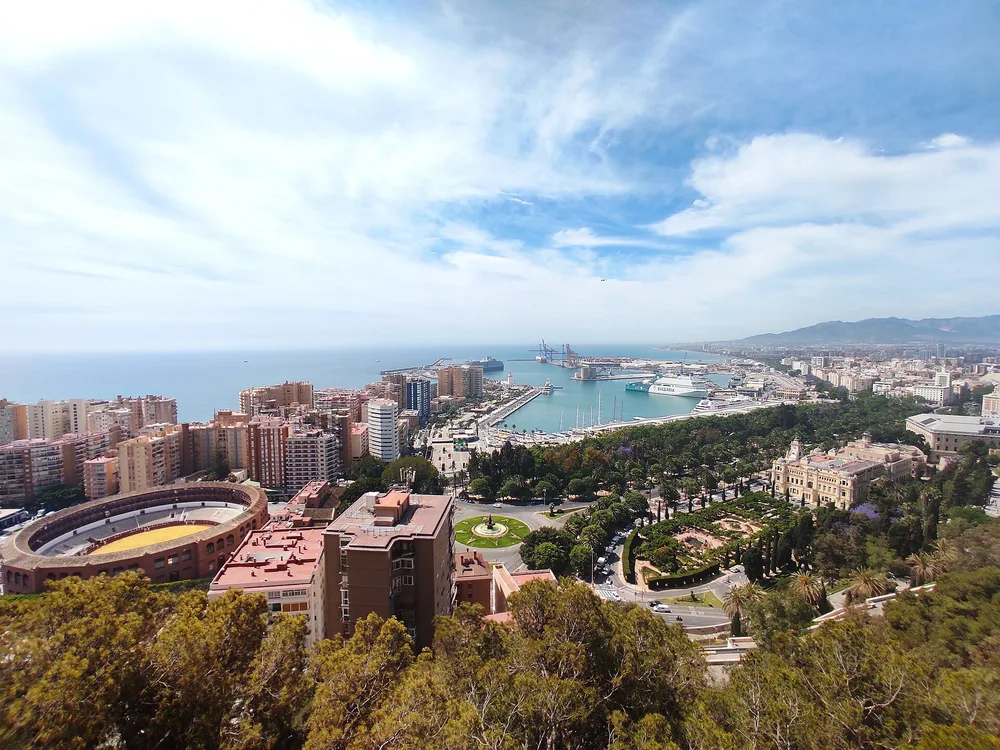 View of Málaga