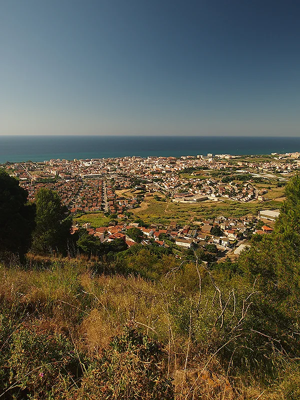 View of Pineda de Mar