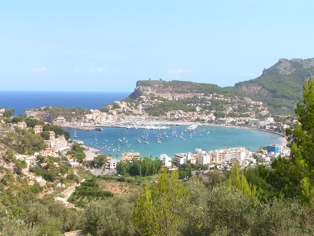 View of Port de Sóller