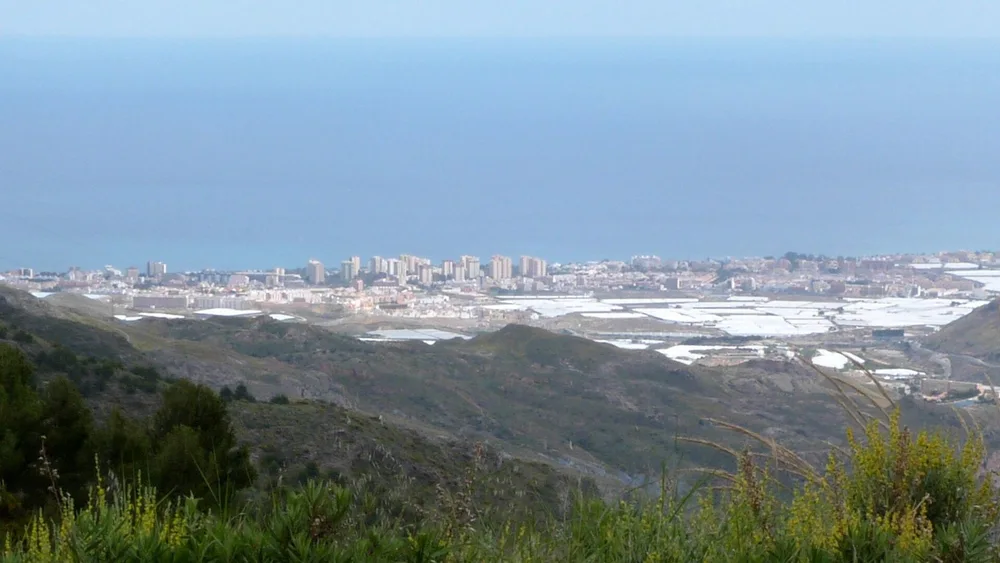 View of Roquetas de Mar