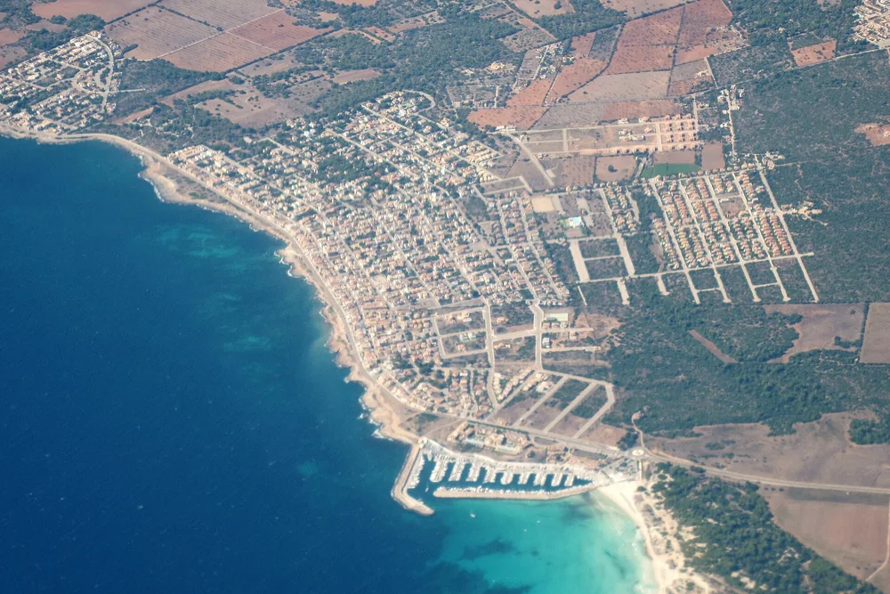 View of Sa Ràpita