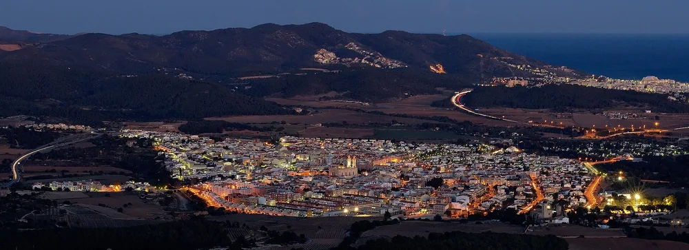 View of Sant Pere de Ribes