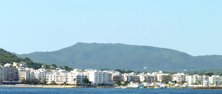 View of Santa Eulària des Riu