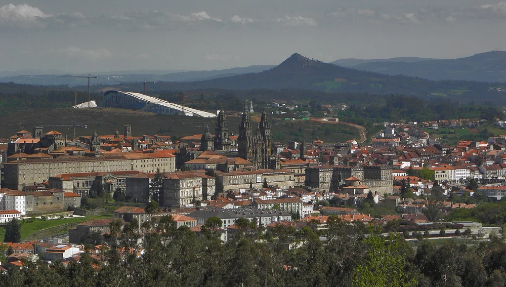 View of Santiago de Compostela