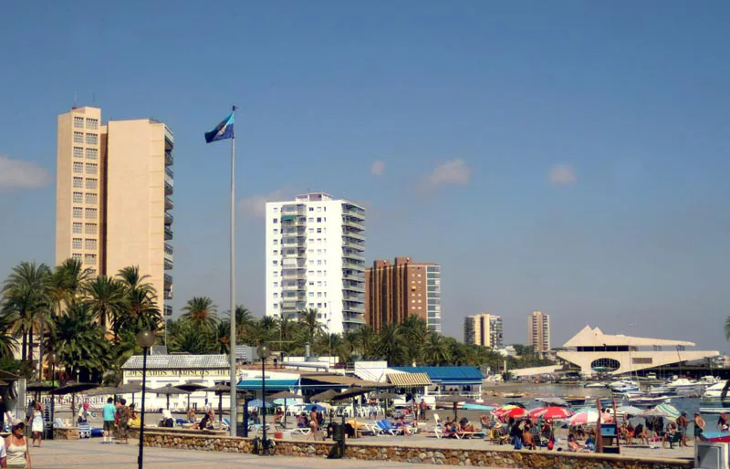 View of Santiago de la Ribera