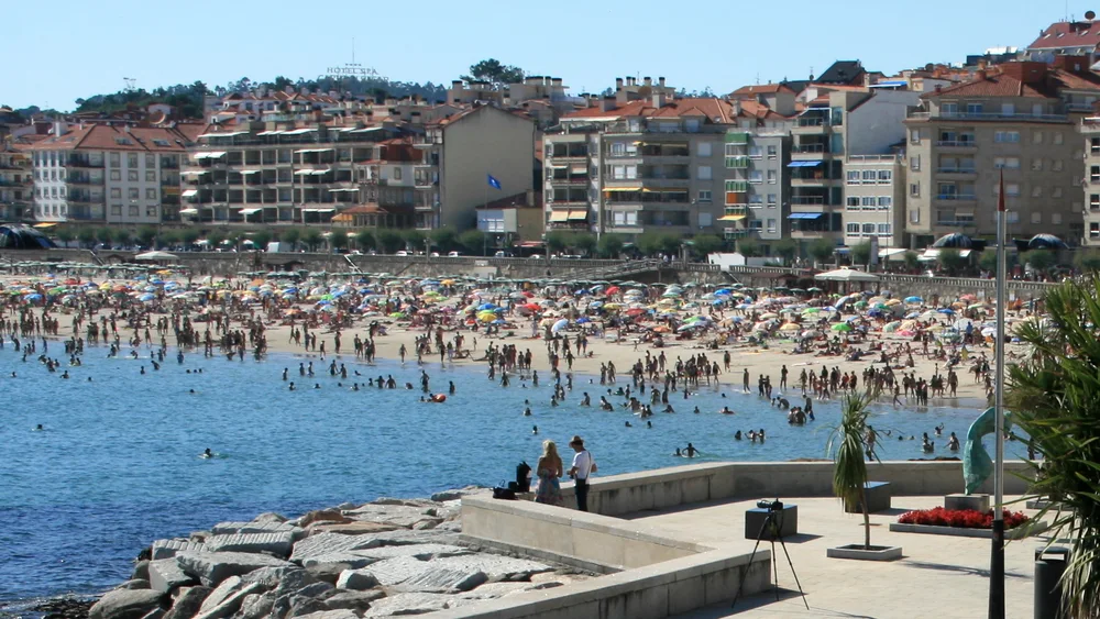 View of Sanxenxo