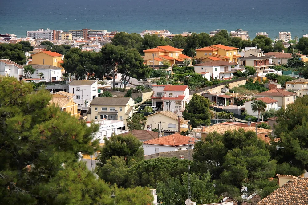 View of Segur de Calafell