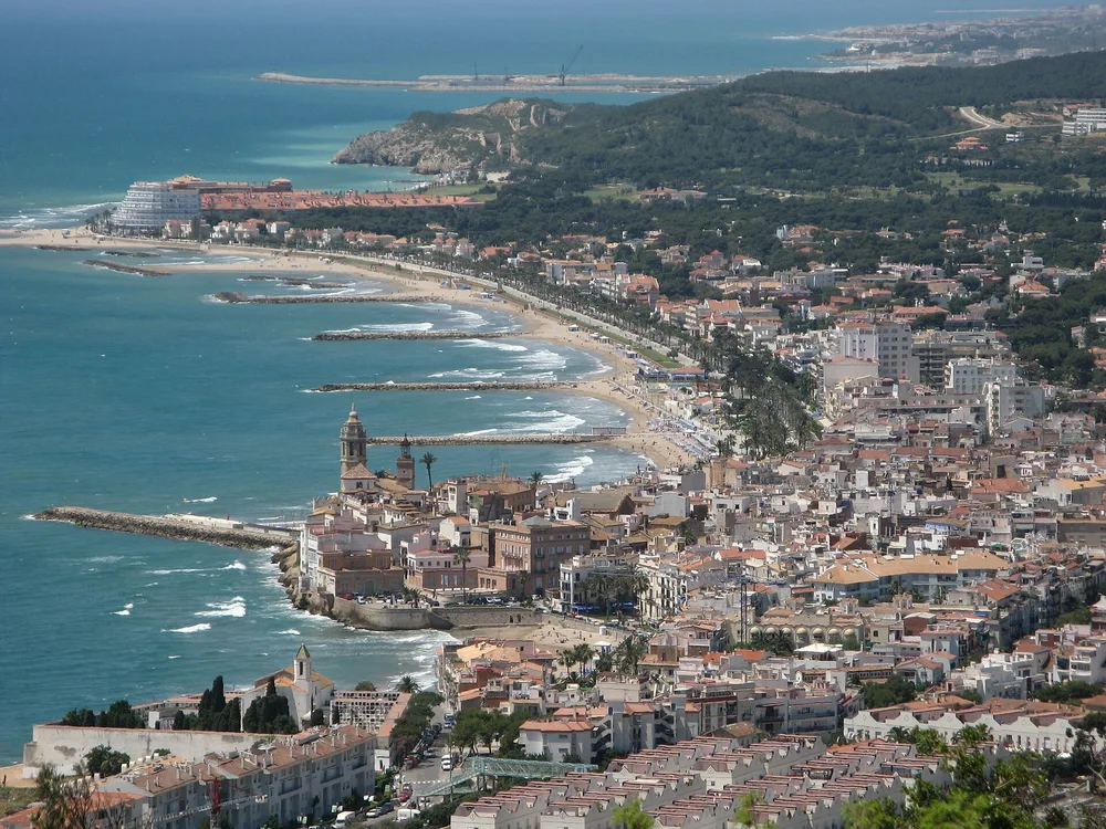 View of Sitges