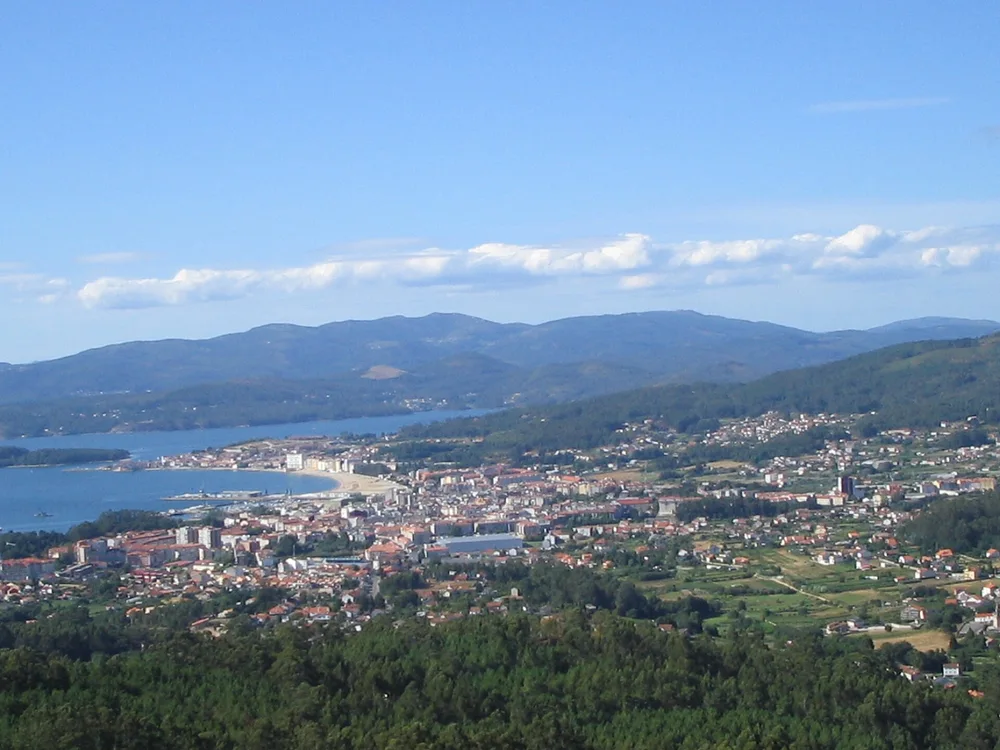 View of Vilagarcía de Arousa