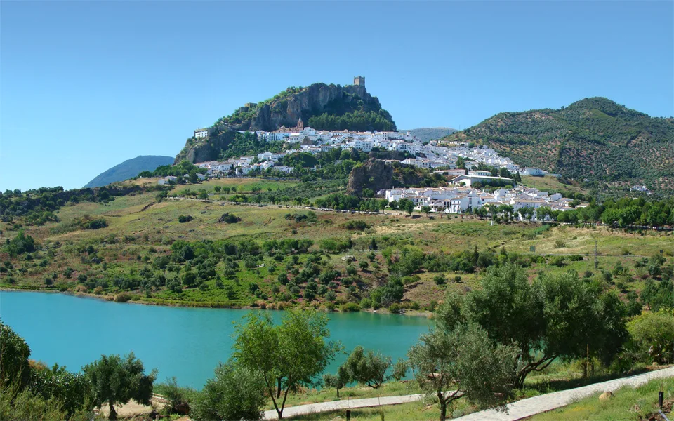 View of Zahara de la Sierra